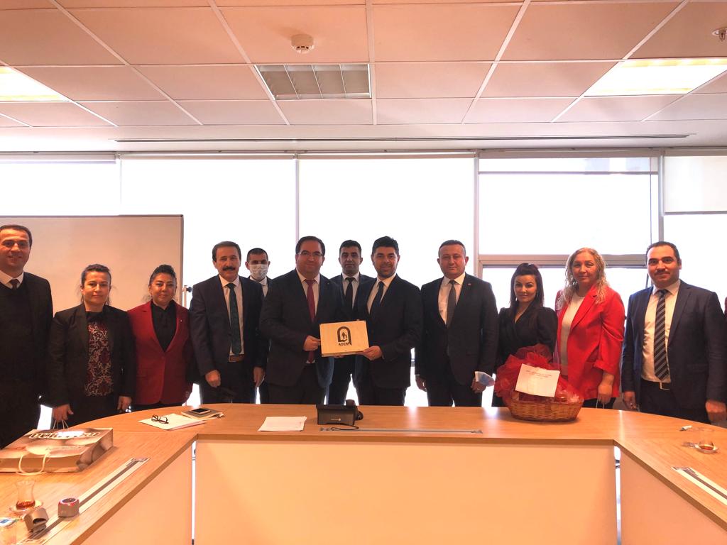 İlçe SYDV Vakıf Müdürlerinden Genel Müdürlüğümüze Ziyaret