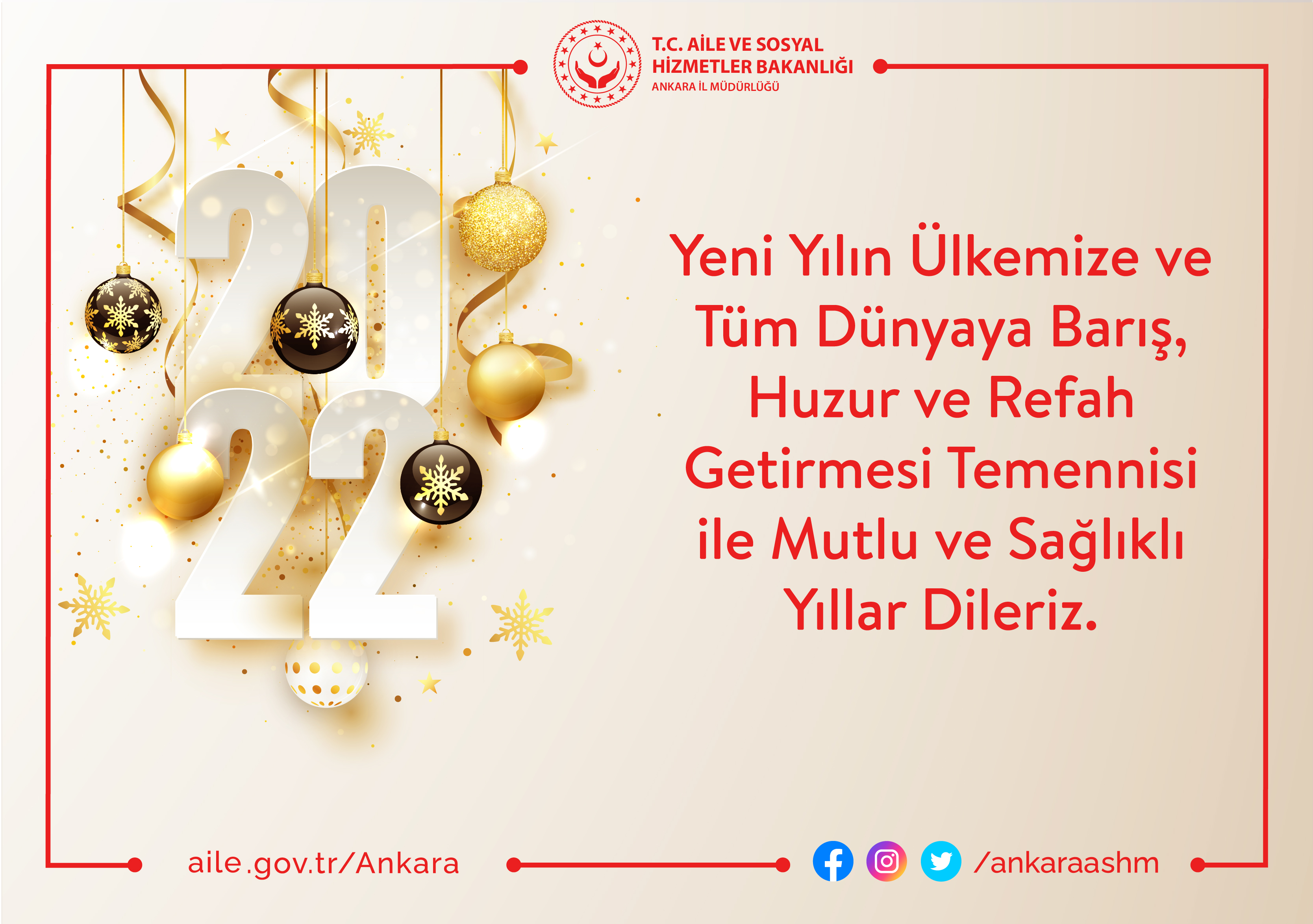 Yeni Yılınız Kutlu Olsun