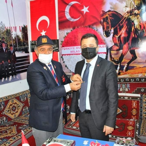 İl Müdürümüz Osman Toprakçı Türkiye Muharip Gaziler Derneği Milas Şubesini ziyaret etti. - fotoğraf 1