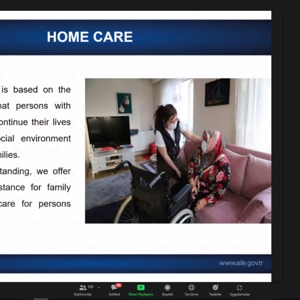 Derya Yanık, Minister of Family and Social Services, Attended the Training Workshop on “Health and Social Care Policies towards Supporting Independent Living for People with Disabilities" - fotoğraf 5