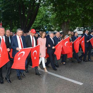 Kastamonu'da Demokrasi ve Milli Birlik Yürüyüşü Yapıldı - fotoğraf 1