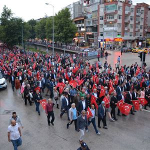 Kastamonu'da Demokrasi ve Milli Birlik Yürüyüşü Yapıldı - fotoğraf 9