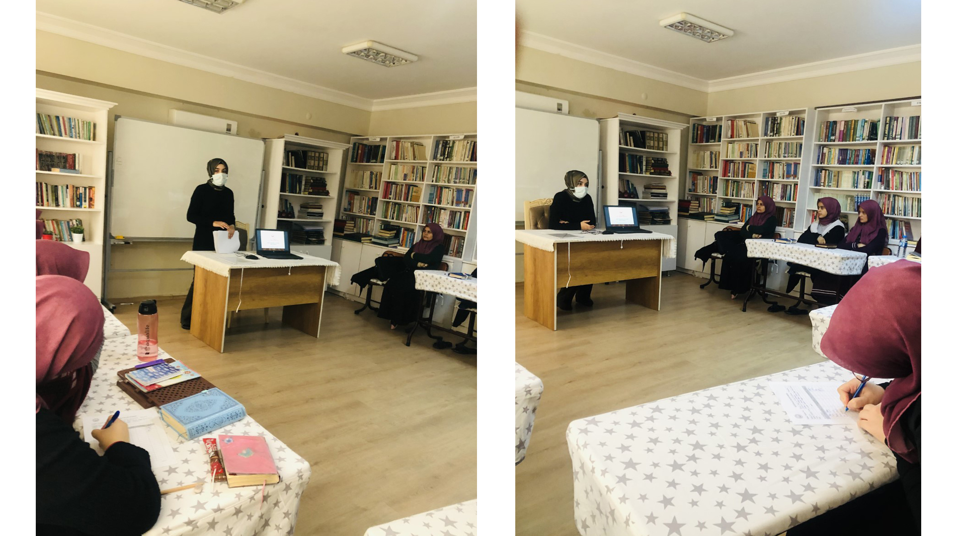 İskenderun Sosyal Hizmet Merkezi Müdürlüğü tarafından İskenderun Körfez C. Kemal Seher Özkan Bayan Kuran Kursu Yararlanıcılarına “Erken Yaşta ve Zorla Evlilikle Mücadele/Bilinçli Medya Kullanımı” konulu seminer verildi. 