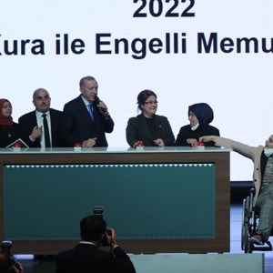 The "Placement of Persons with Disabilities in Public Institutions" Ceremony was Held with the Participation of President Erdoğan and Minister of Family and Social Services Derya Yanık - fotoğraf 2