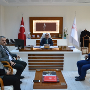Sosyal Yardımlaşma ve Dayanışma Vakfı Müdürlerinden İl Müdürümüz Galip Sökmene hayırlı olsun ziyareti   - fotoğraf 2