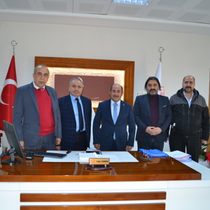 MALATYA GAZETECİLER CEMİYETİNDEN İL MÜDÜRÜMÜZ GALİP SÖKMENE HAYIRLI OLSUN ZİYARETİ - fotoğraf 2
