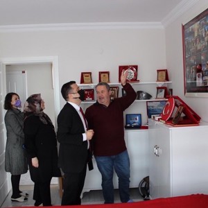 ŞEHİT AİLERİMİZİ ZİYARETLERİMİZ DEVAM EDİYOR  - fotoğraf 2