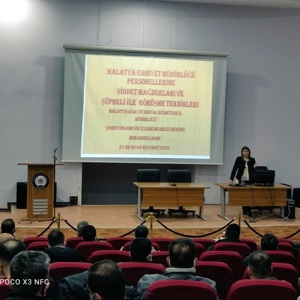 “MAĞDUR VE ŞÜPHELİ İLE GÖRÜŞME YÖNTEMLERİ”  EĞİTİM VERİLDİ - fotoğraf 1