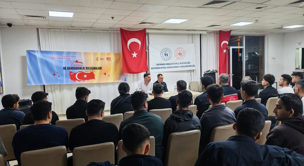Vatan ve Kahramanlık Buluşmaları Kapsamında Öğrencilerimizi Gazilerimizle Bir Araya Getirdik