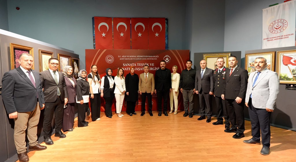 Türkiye Kültür Yolu Festivali Gaziantep’te: Sanata Teşvik ve Sanatla Yaşam Sergisi Sanatseverlerle Buluştu