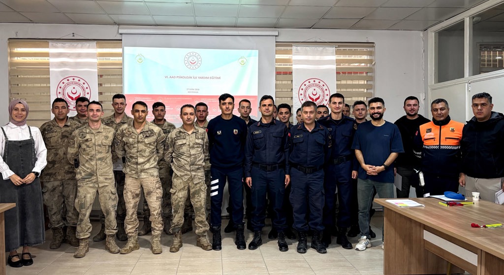 İl Jandarma Komutanlığı Personeline Psikososyal Destek Eğitimi Verildi